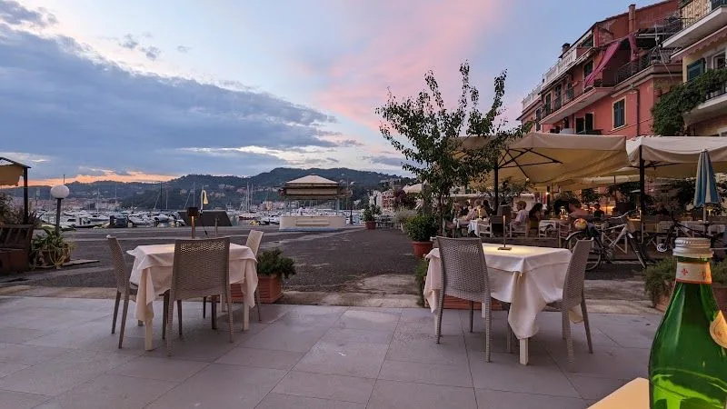 Ristorante Glam, Lerici: un piatto di pesce dalla cucina creativa del locale sul porto