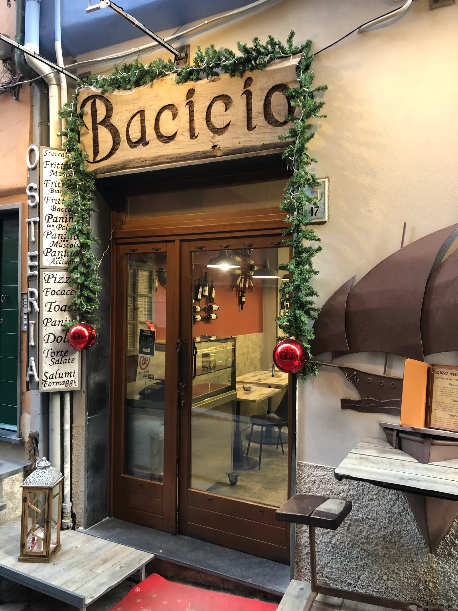 Bar Osteria Bacicio, Portovenere