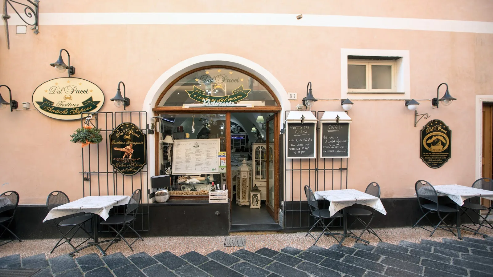 Ristorante Dal Pucci, Noli