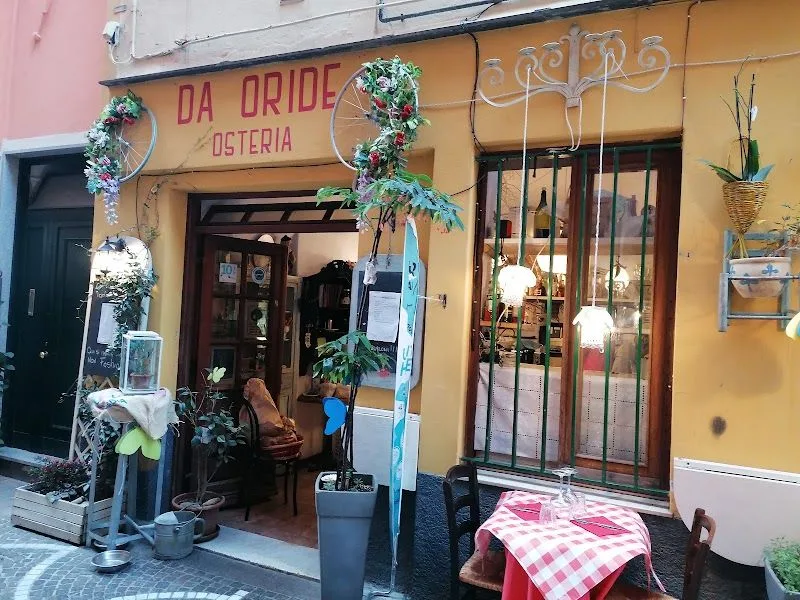 Un piatto dell'Osteria da Oride a Pietra Ligure