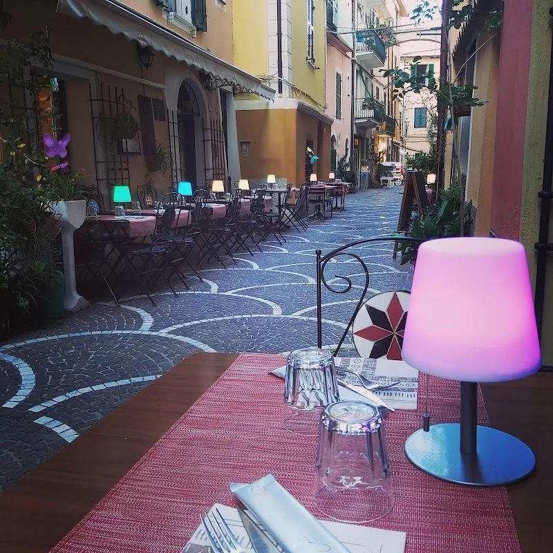 Un piatto della Trattoria dei Caruggi a Pietra Ligure