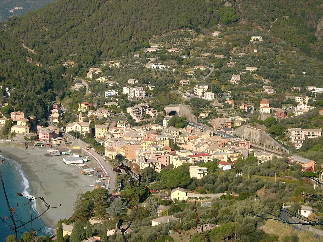 Le spiagge di Bonassola