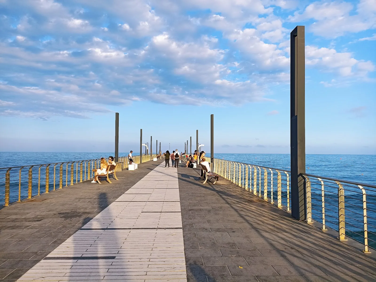 La spiaggia di Alassio