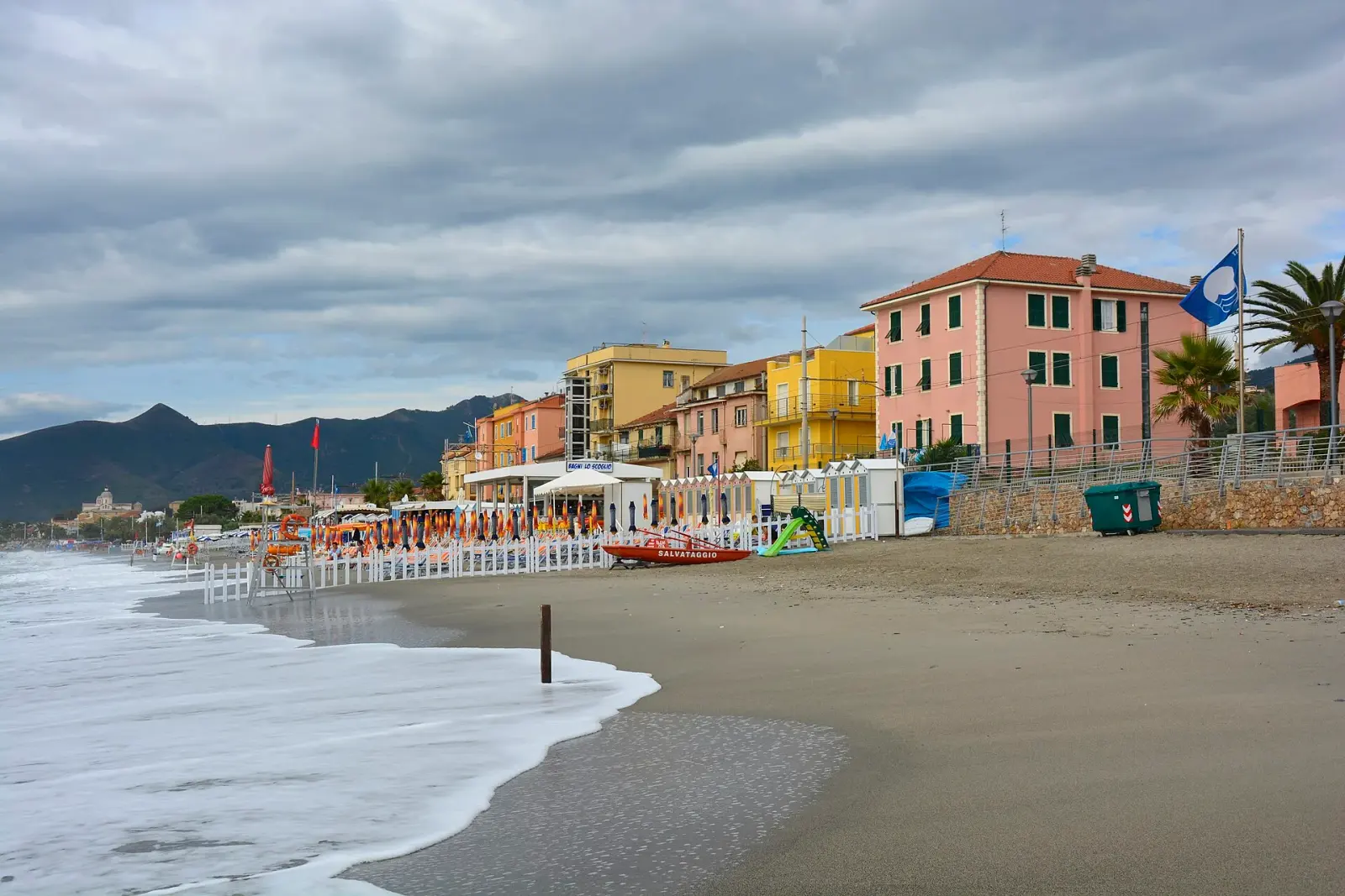 Le spiagge di Pietra Ligure